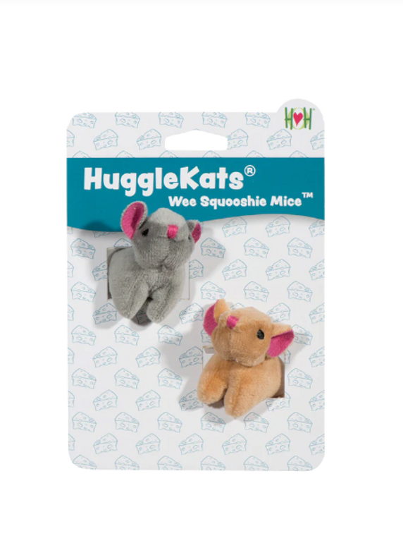 HuggleKats Wee Squooshie Mice