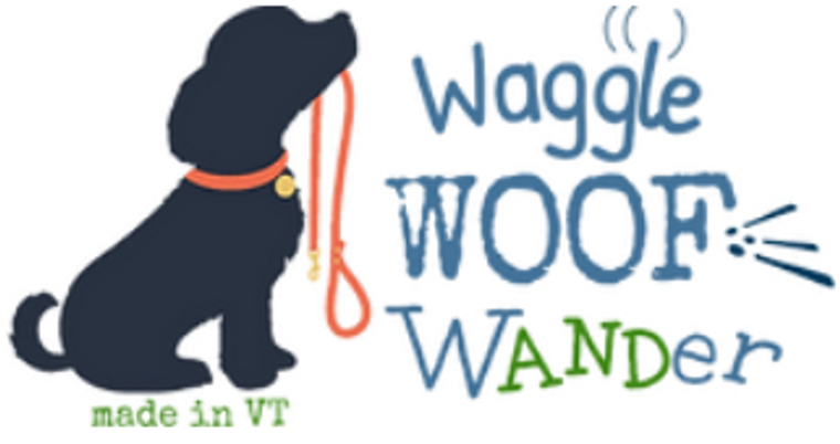 Waggle Woof & Wander Biothane Dog Collar Purple 3/4 Extra Small 11.75-16.25