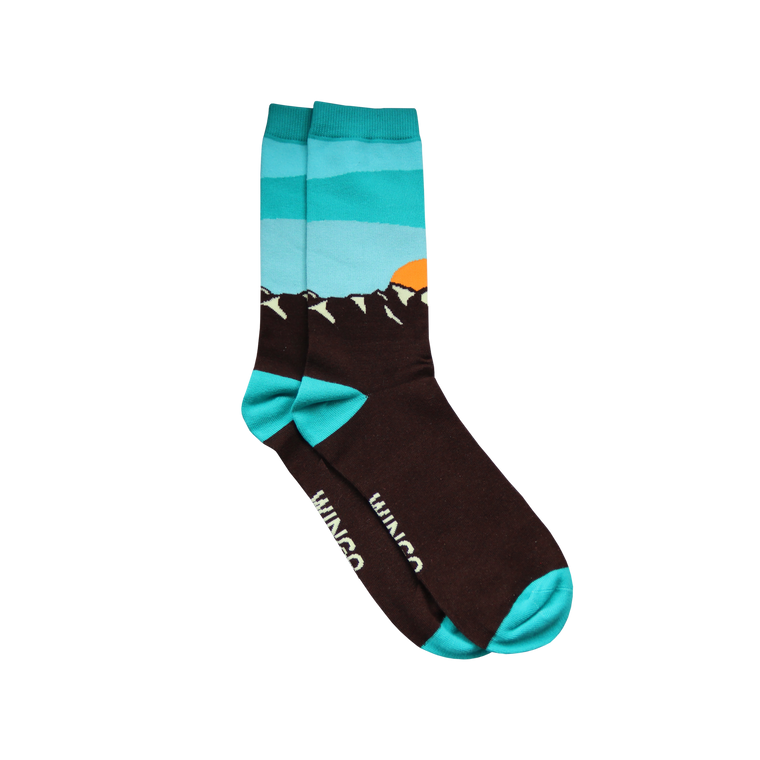 Wingo Everyday Socks Grand Teton Mens Size 4-8