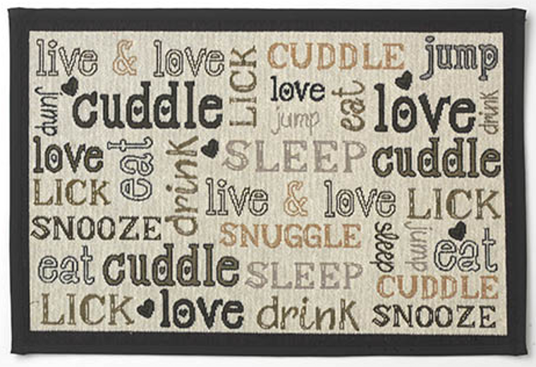 Petrageous Cuddle Tapestry Placemat