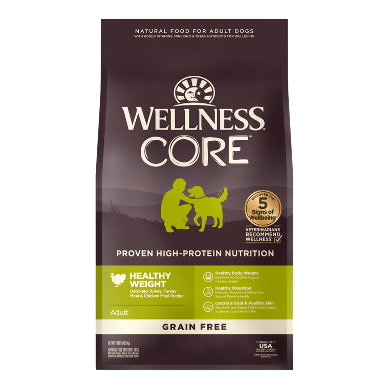 Wellness CORE Reduced Fat Dog Food 24lb