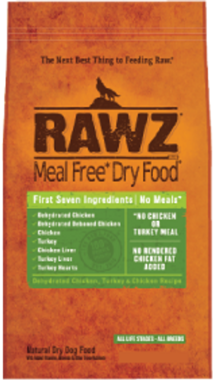 Rawz Chicken Turkey Dog Food 10LB