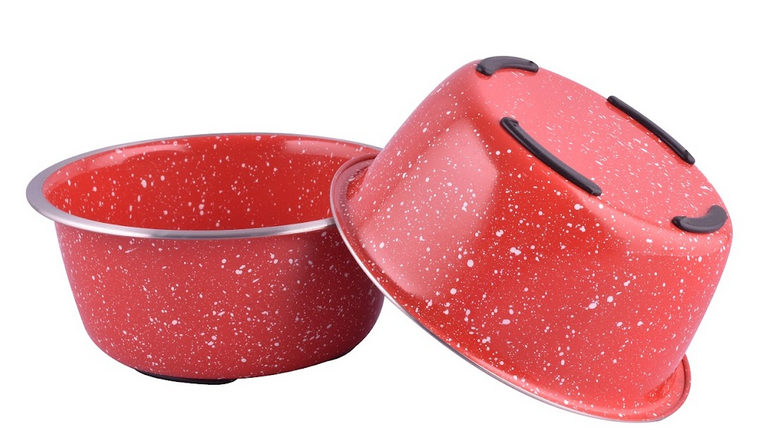 Indipets Camping Bowl 118oz Red