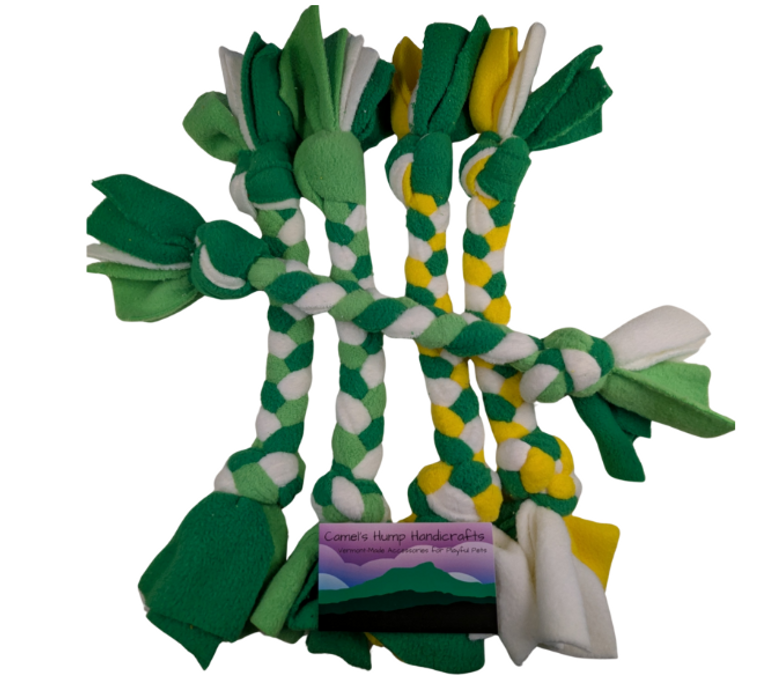 Camel's Hump Handicrafts St. Patrick's Day Braided Tug Small 11"-12"