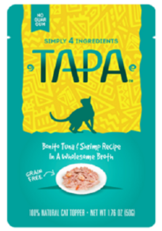 Tapa Tuna & Shrimp Pouch Cat 1.76oz