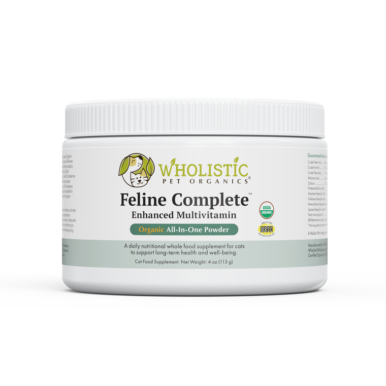 Wholistic Pet Organics Organic Pumpkin Feline Complete 4oz