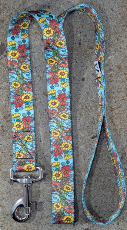 Mtn Straps Lead Wild Flowers 6'