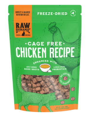 Raw Dynamic Freeze Dried Cat Food Chicken 5.5oz