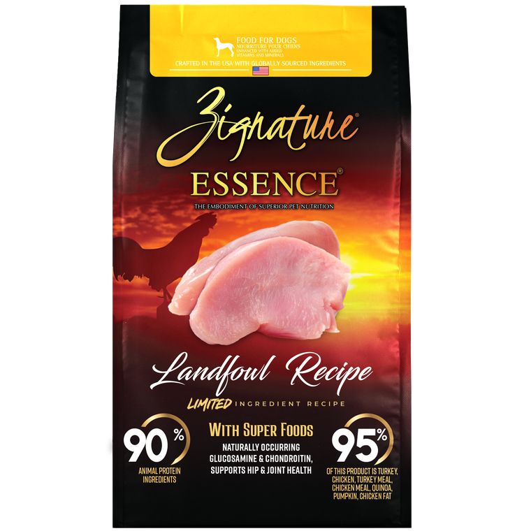 Essence LIR Dog Food Recipe Landfowl  21lb