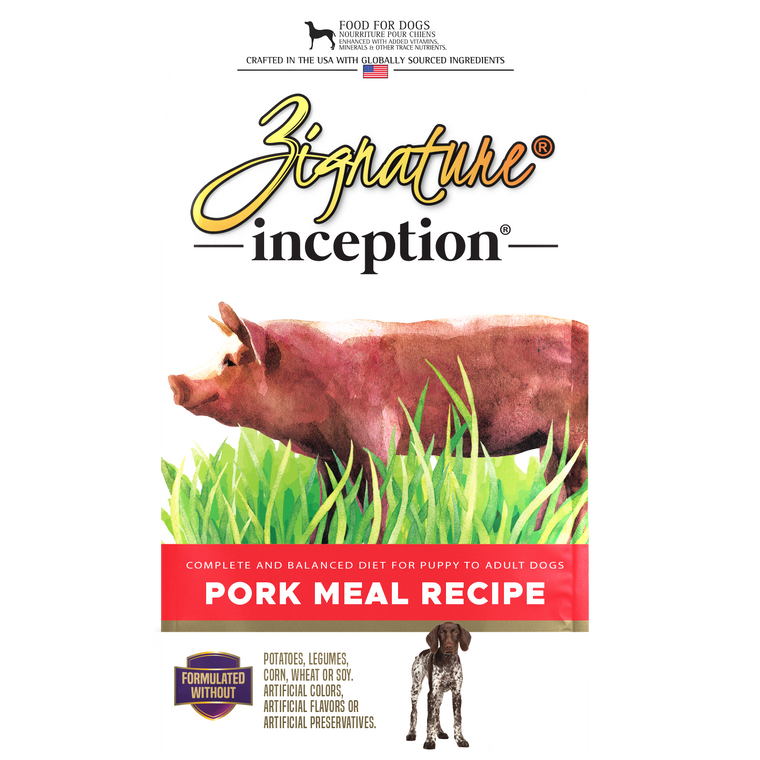 Inception Recipe Dog Food Pork 27lb