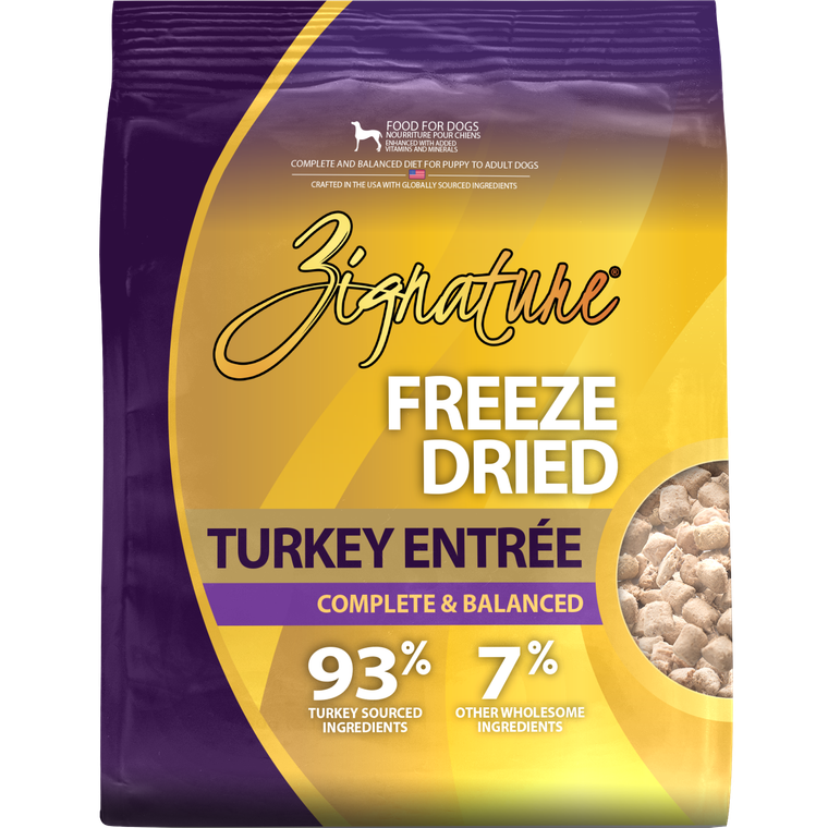 Zignature Freeze Dried Turkey Entrée 4oz