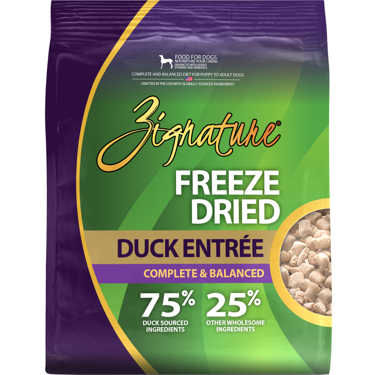 Zignature Freeze Dried Duck Entrée 12.5oz