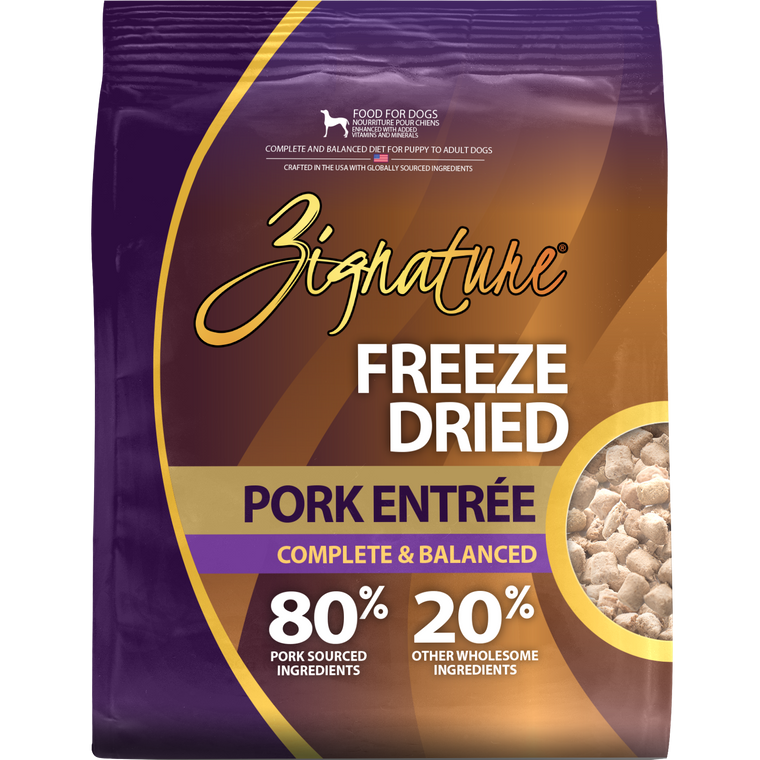 Zignature Freeze Dried Pork Entrée 12.5oz