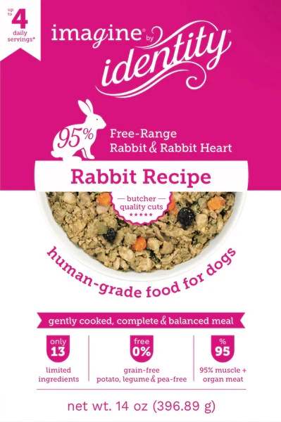 Identity Imagine Gently Cooked 95% Rabbit Recipe 14oz