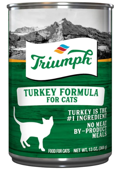 Triumph Turkey Cat Food 13.2oz