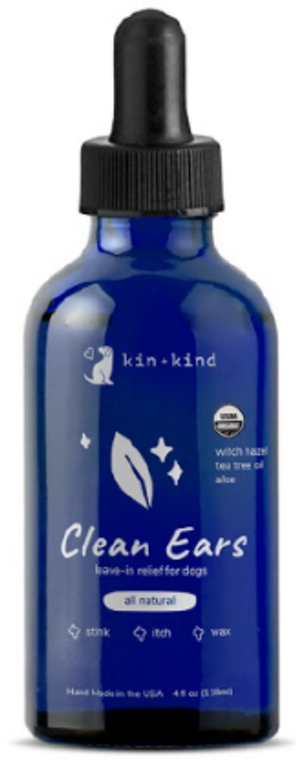 Kin+Kind Clean Ears Ear Cleaner 4oz