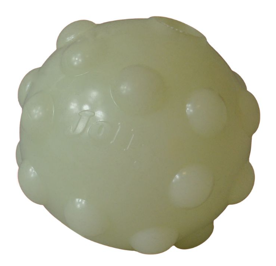 4" Jolly Pets Jumper Glow Dog Toy