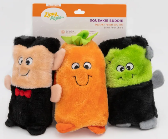 Zippy Paws Halloween Colossal Buddies (3-pack)
