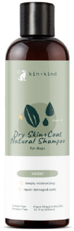 Kin+Kind Cedar Dry Skin Dog Shampoo 12oz