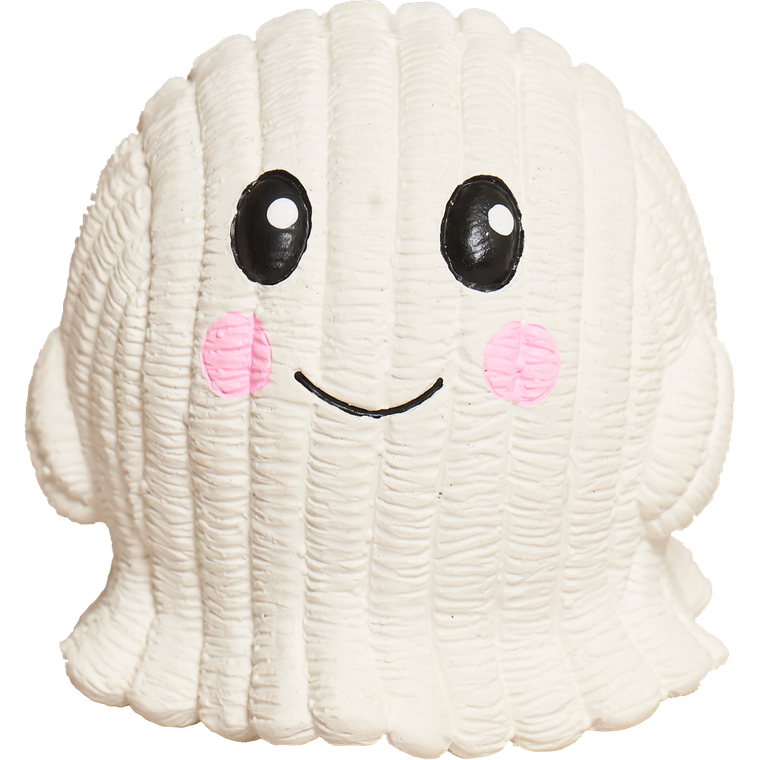 HuggleHounds Lil' Boo Ghost Ruff-Tex® Ball, Small