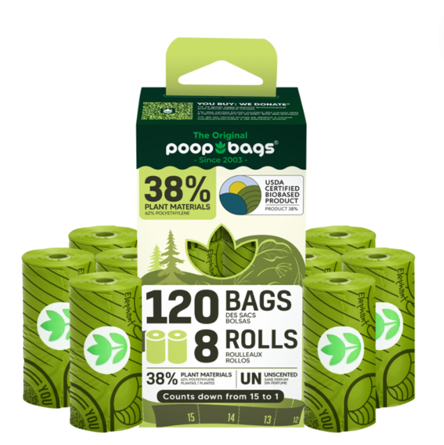 38% Plant based Countdown Rolls 120ct