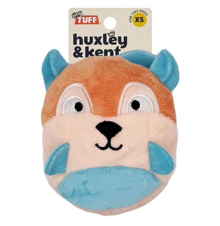 Huxley and Kent Dog Tiny Tuff Nutty Buddy