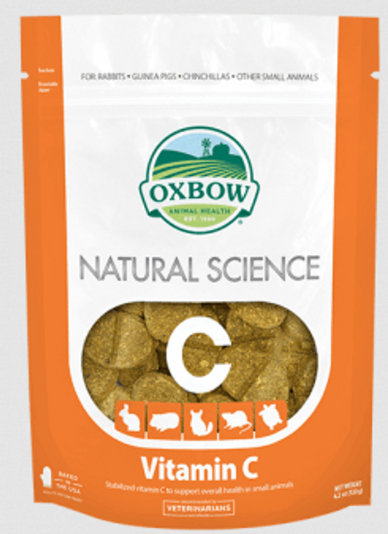 Oxbow Natural Science Vitamin C Supplement 60ct