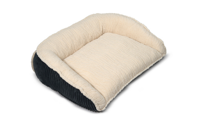 HuggleHound Scout Perfect Bolster Bed Steel Small 30"x24"