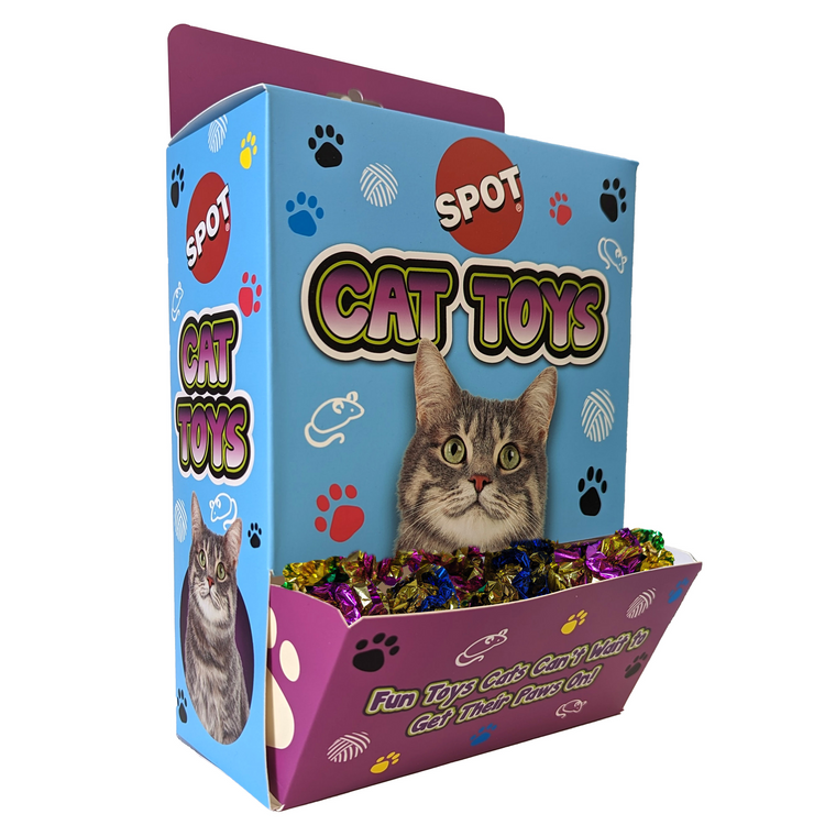 Ethical Pet Bulk Mylar Balls PDQ 48pcs Display
