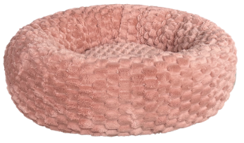 Ethical Pet Sleep Zone Flannel Round Bed Pink 24"