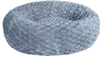 Ethical Pet Sleep Zone Flannel Round Bed Blue 24"