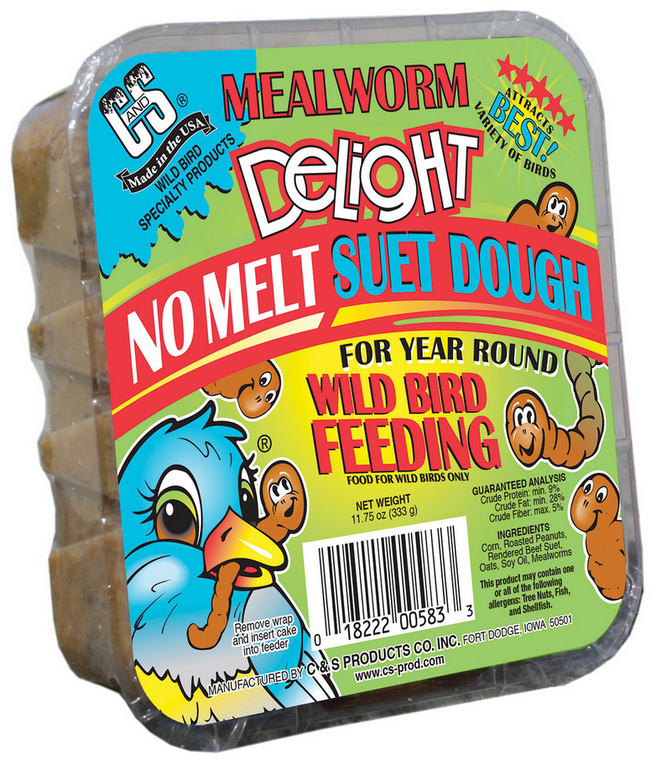 C&S Suet Mealworm Delight 11.75oz