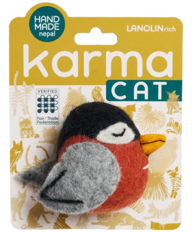 Dharma Dog Karma Cat Wool Cat Chase Toy Robin Cat Toy