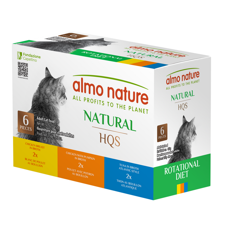 Almo Nature HQS Natural Rotational Diet 6pk of 5.29oz cans
