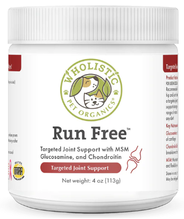 Wholistic Pet Organics Run Free 4oz