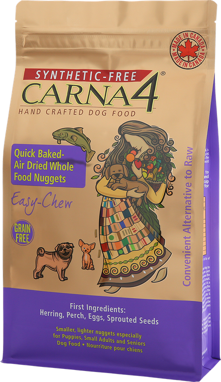 Carna4 Easy Chew Grain Free Fish Dog Food 10LB