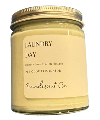 Incandescent Co. Laundry Day Candle 9oz