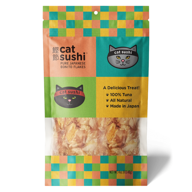 Earthly Pet Company Cat Sushi Bonito Flakes Classic Cut 4oz