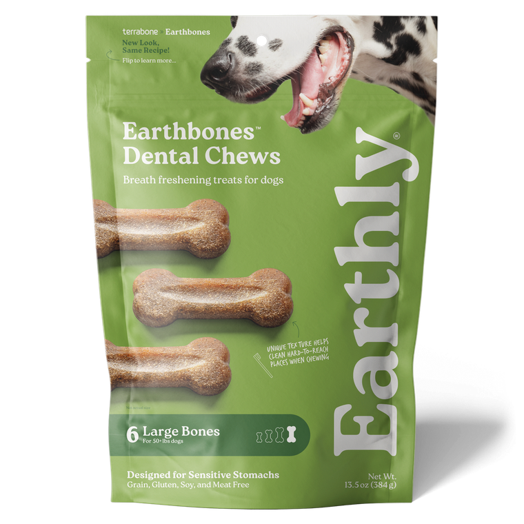 Earthly Pet Company Earthbones Dental Chews Large 6ct