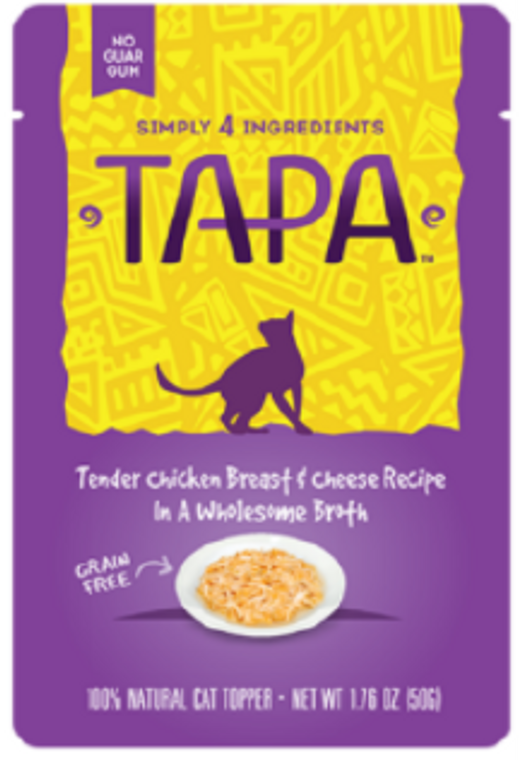 Tapa Chicken & Cheese Pouch Cat 1.76oz