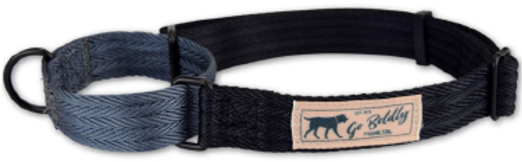 Hamilton Martingale Collar Canteen Black & Granit 1 18-26"