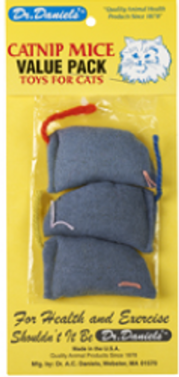 Dr. Daniels Mouse Value Pack (3) Cat Toy