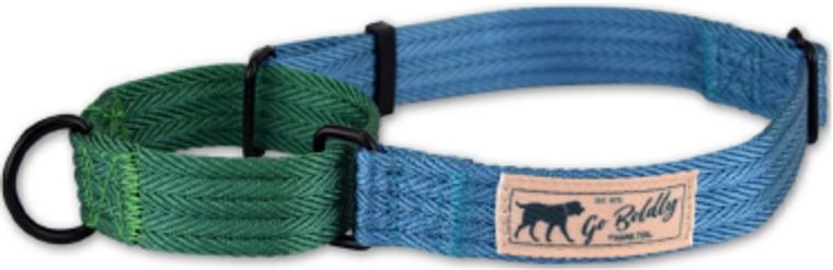 Hamilton Martingale Collar River Bend Ocean & Green 1 18-26"