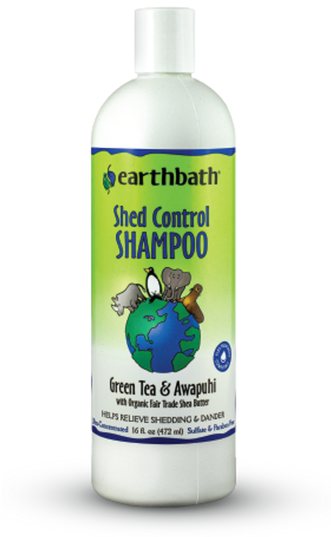 Earthbath Shed Control Pet Shampoo 16oz