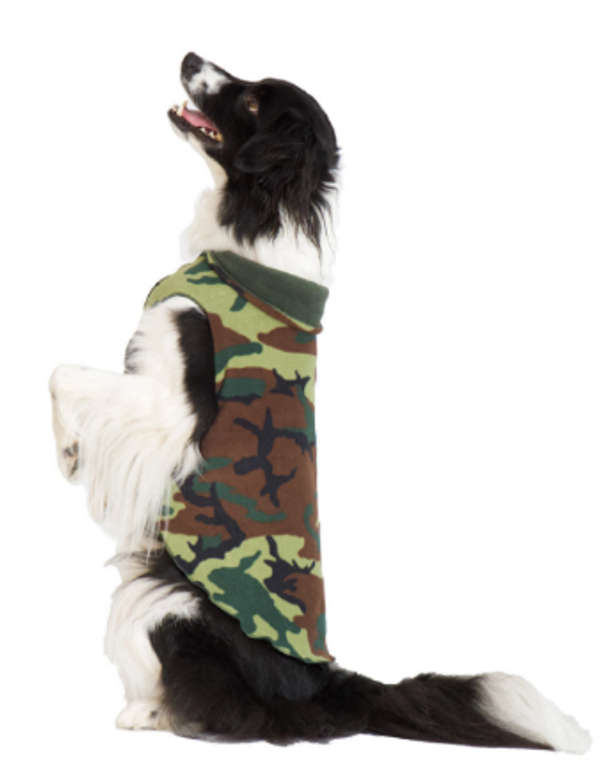 Gold Paw Double Fleece Camo & Hunter Size 08