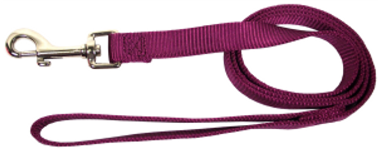 Hamilton Dog Lead Wine 5/8" 4'
