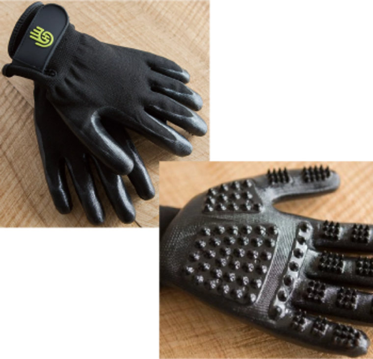 Hands On Grooming Glove Green Large