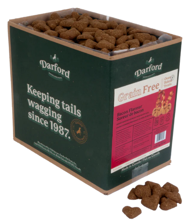 Darford Grain Free Bacon Heart Dog Treat 15lb