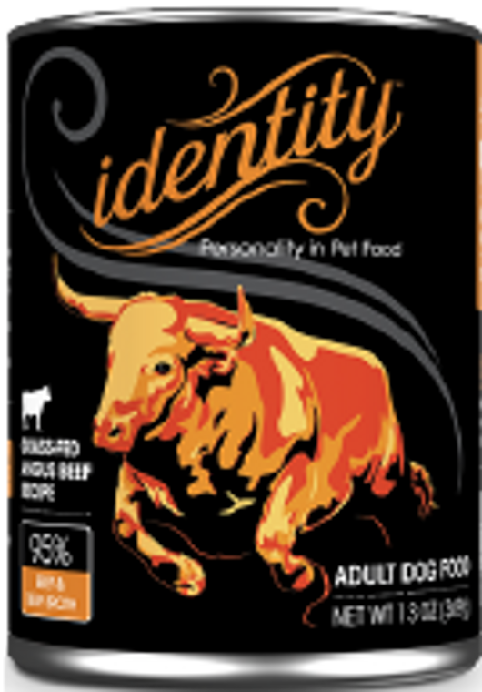 Identity 95% Grass-Fed Angus Beef Canned Dog Food 13oz