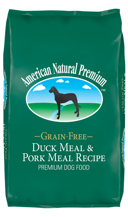 American Natural Premium Grain Free Duck & Pork Dog Food 12lb